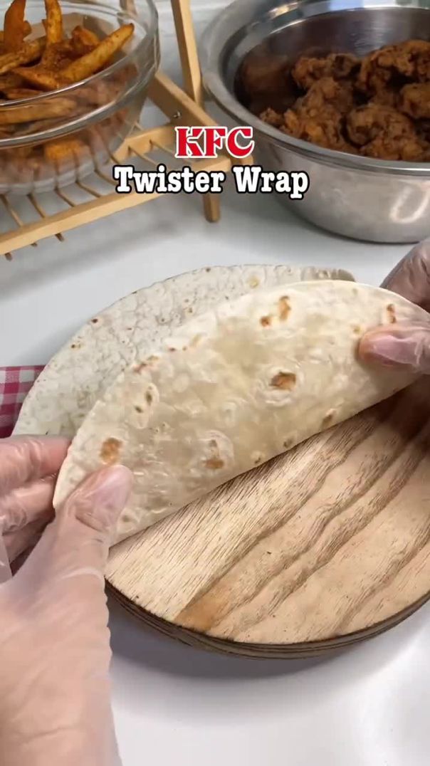 KFC Twister Wrap 🔥