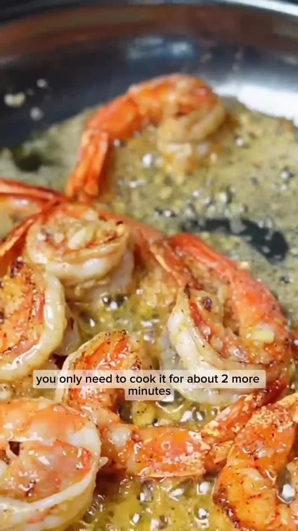 How to make garlic butter shrimp🦐